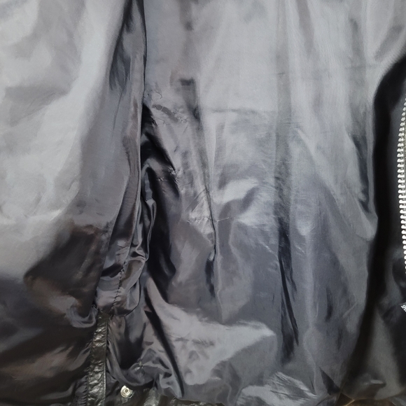 FMC Black 100% Leather Jacket - Picture 7 of 11